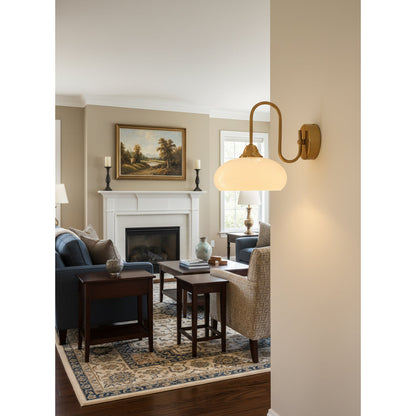 Nova Glass Wall Light