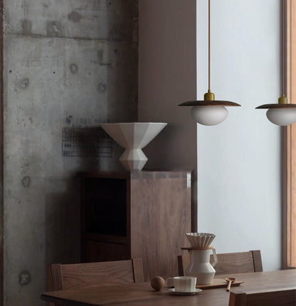 Kato Wooden Shade Japandi Pendant Light
