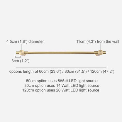 Chester Brass Line Artwork Painting Wall Light