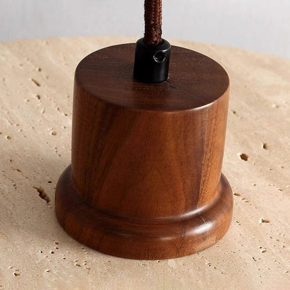 Sonoma Wood And Stone Minimalist Pendant Lights