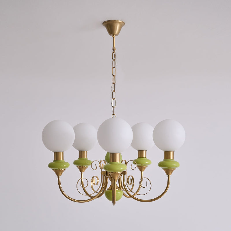 Onyx Glass Chandelier