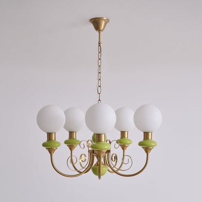 Onyx Glass Chandelier
