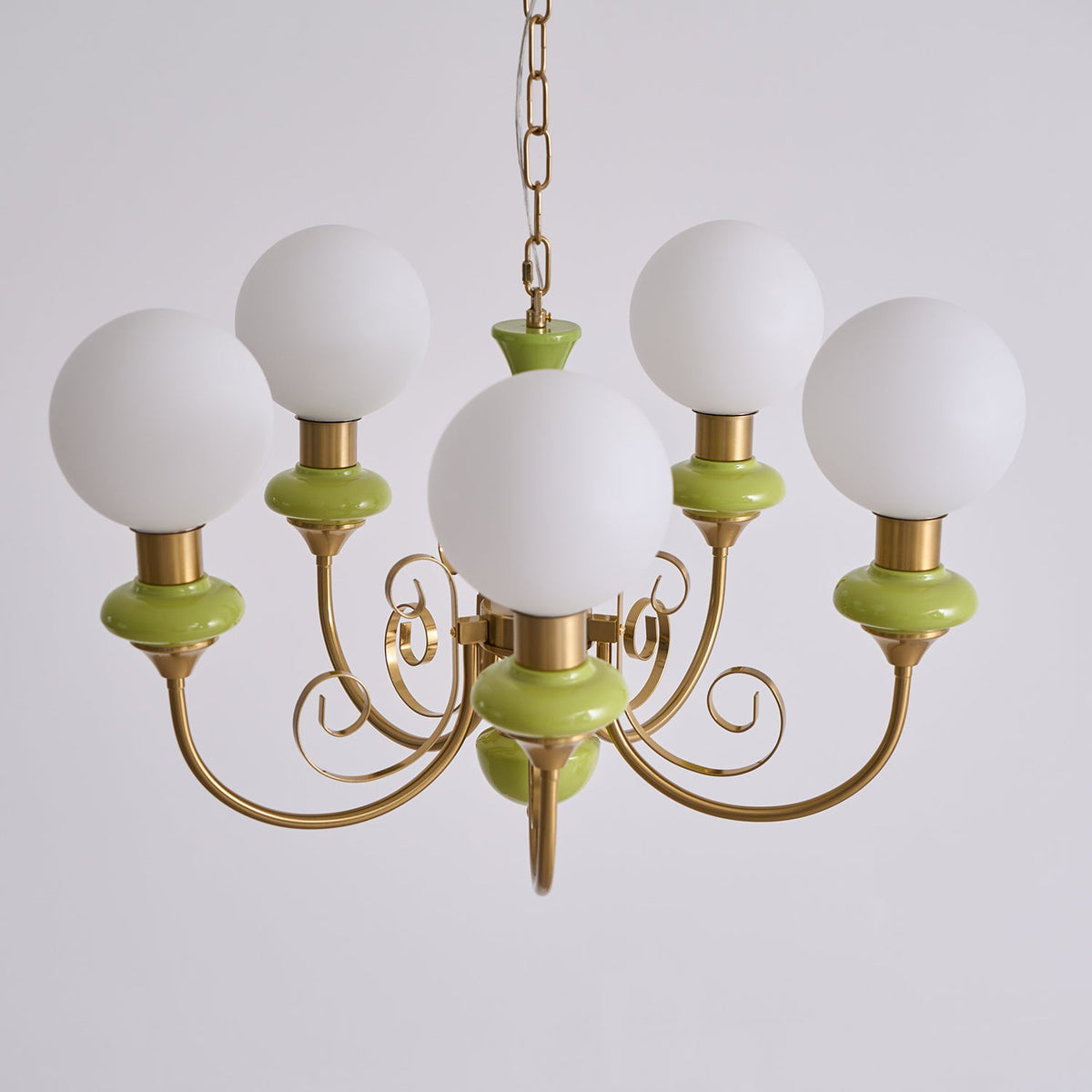 Onyx Glass Chandelier