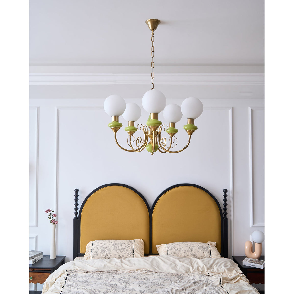 Onyx Glass Chandelier