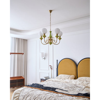 Onyx Glass Chandelier