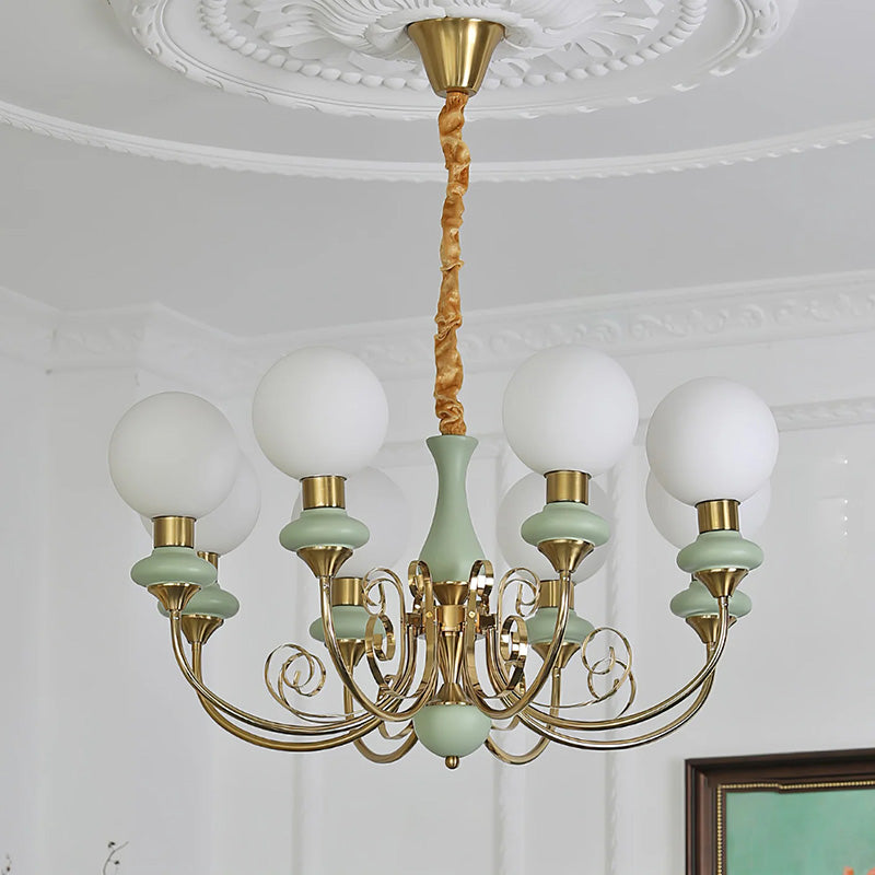 Onyx Glass Chandelier