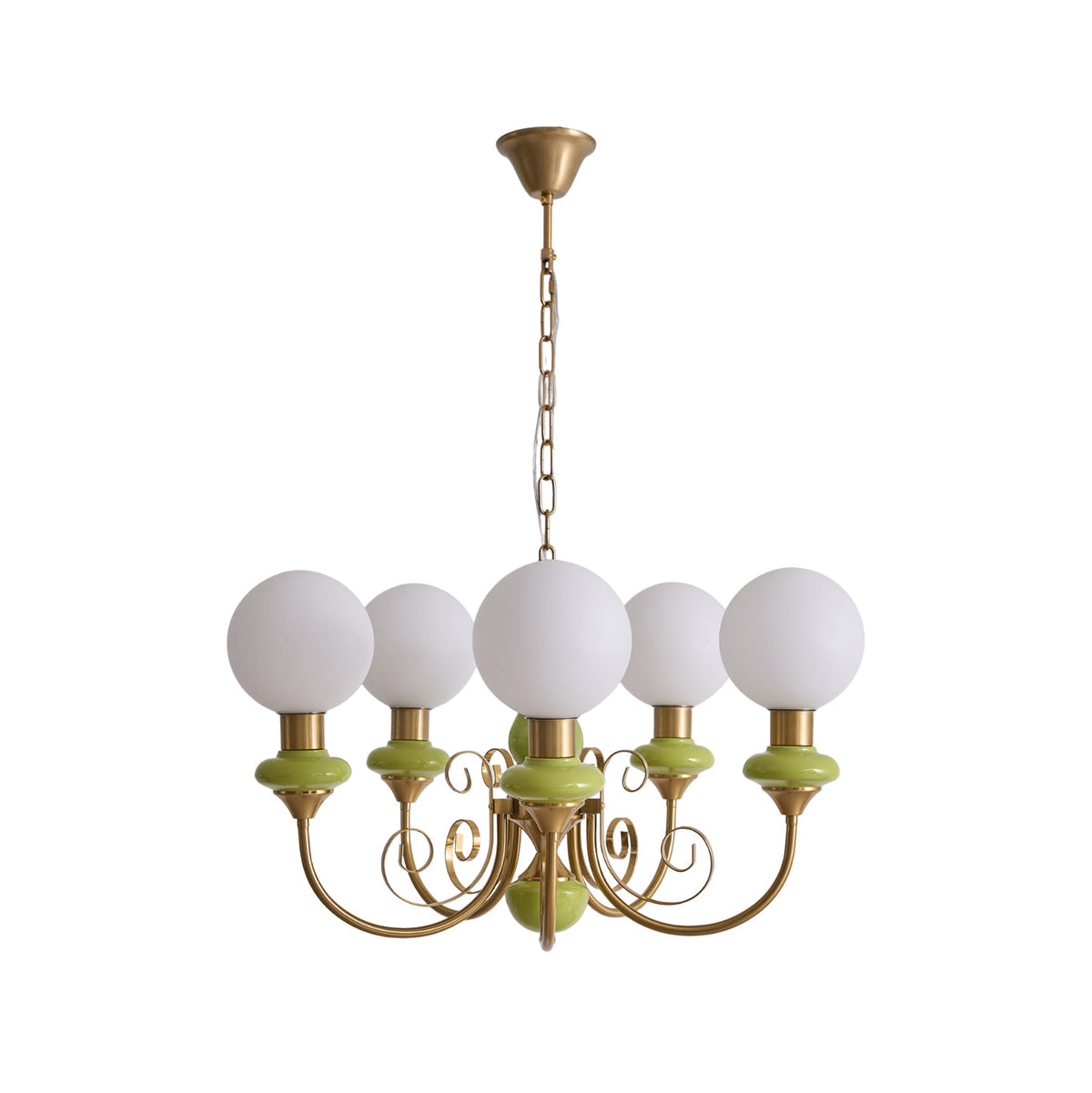 Onyx Glass Chandelier