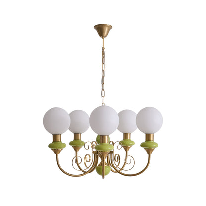Onyx Glass Chandelier