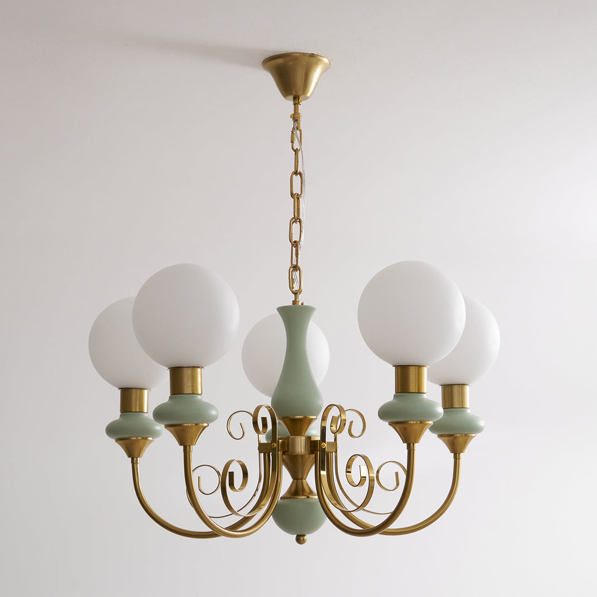 Onyx Glass Chandelier
