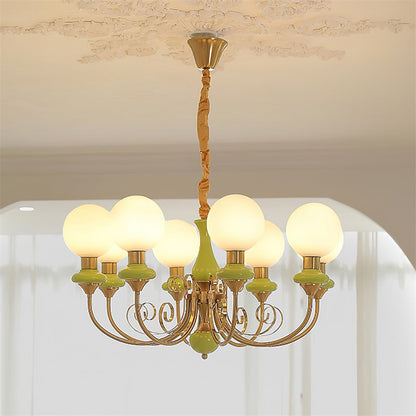 Onyx Glass Chandelier
