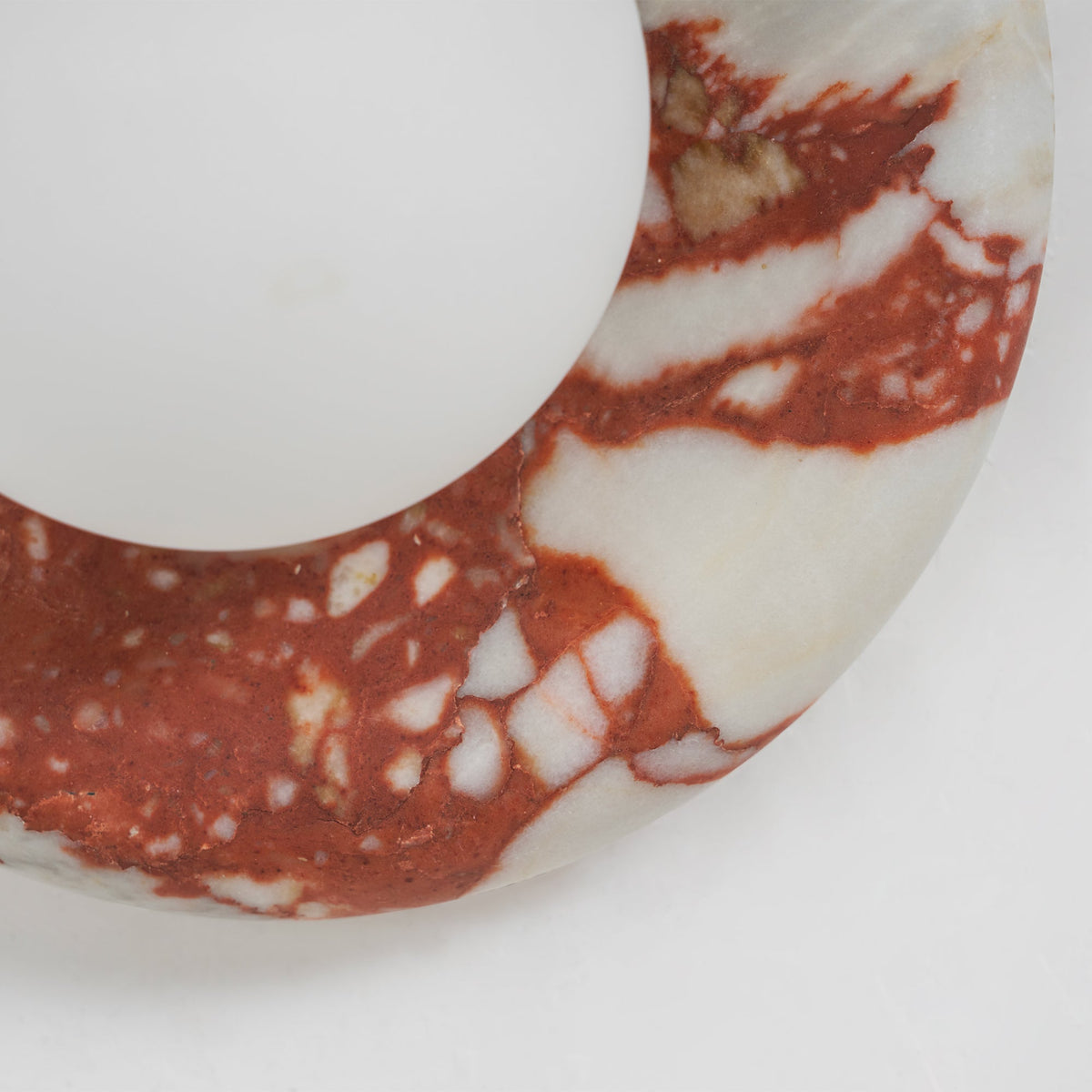 Orli Red Marble Sconce