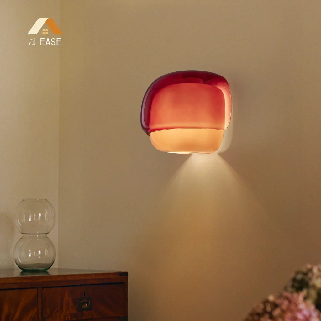 Orvenis Macaron Coloured Glass Wall Light