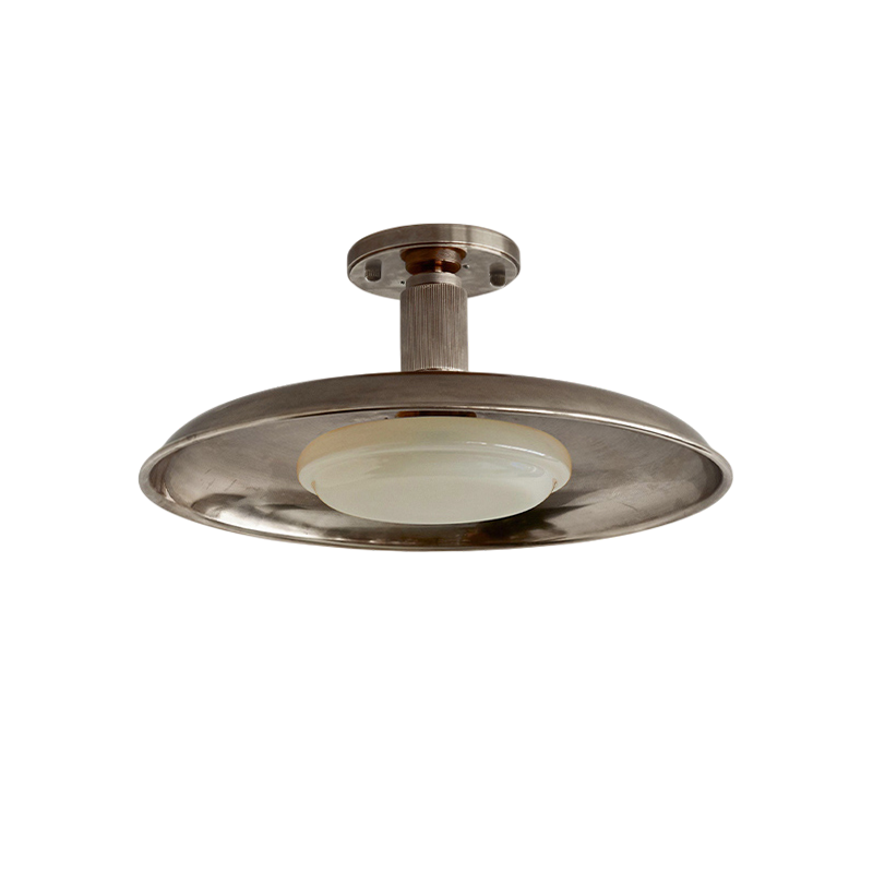 Pot-Lid Style Flat-Panel Ceiling Light
