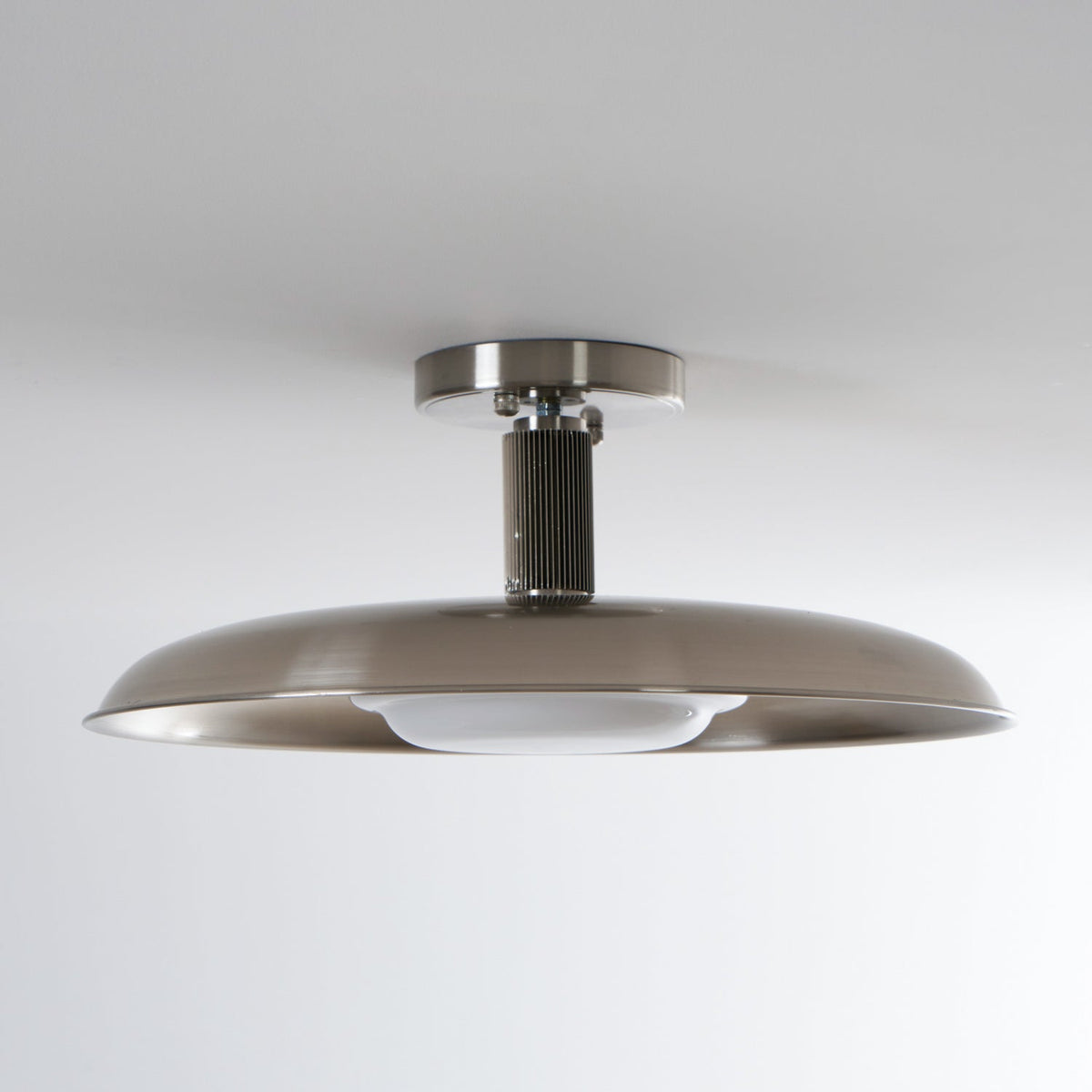 Pot-Lid Style Flat-Panel Ceiling Light