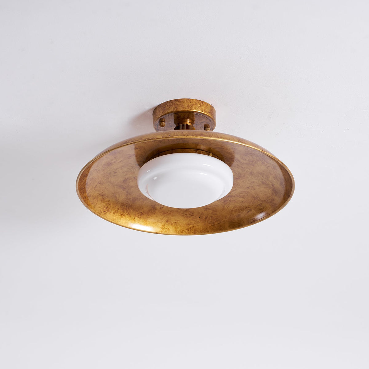 Pot-Lid Style Flat-Panel Ceiling Light