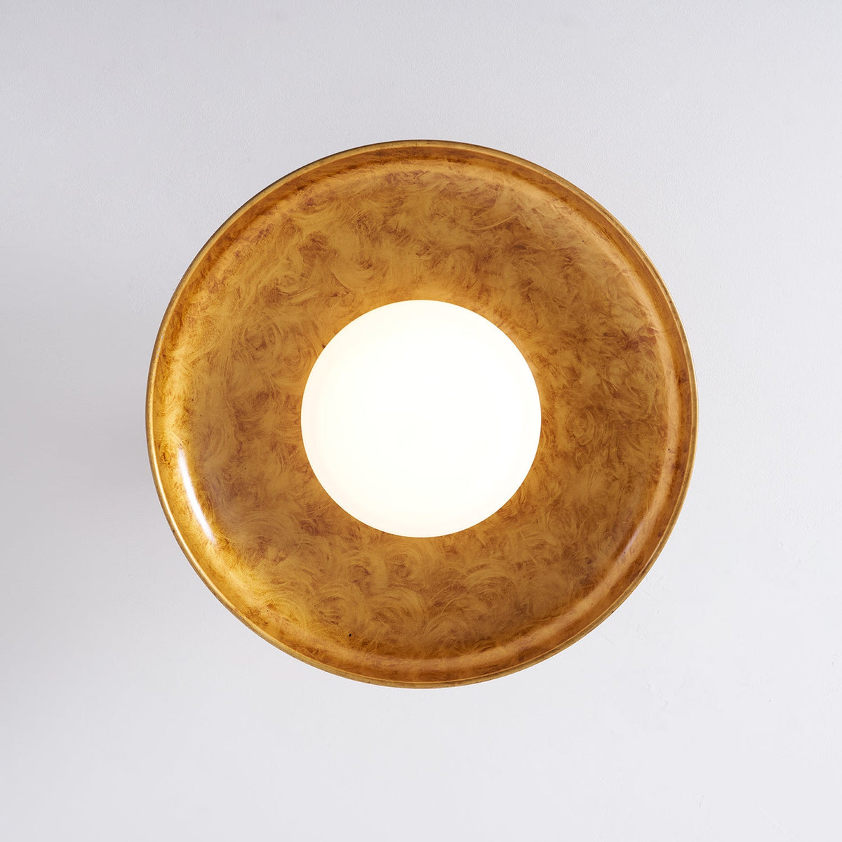 Pot-Lid Style Flat-Panel Ceiling Light