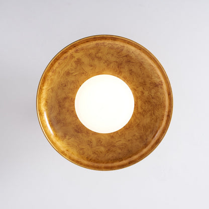 Pot-Lid Style Flat-Panel Ceiling Light