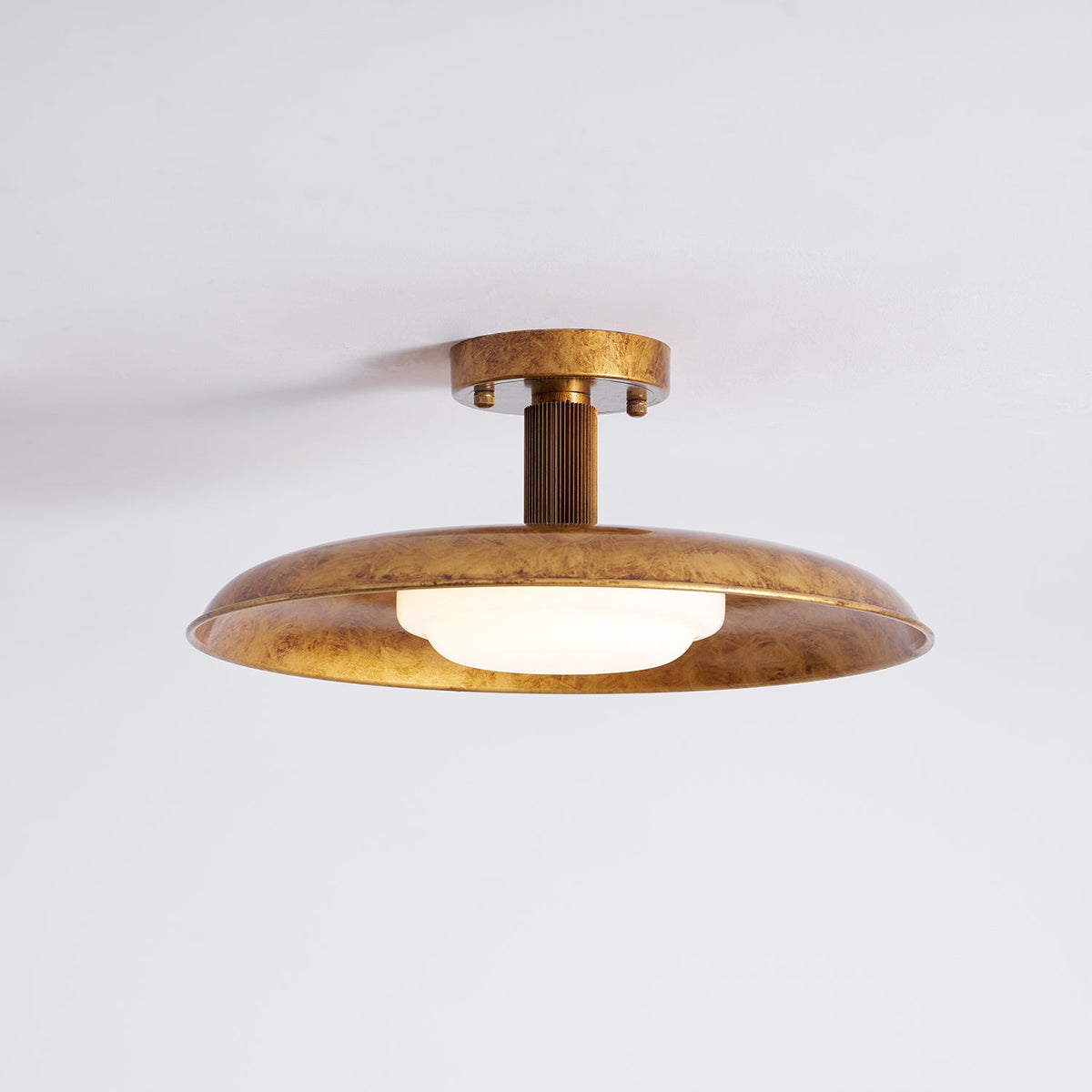 Pot-Lid Style Flat-Panel Ceiling Light