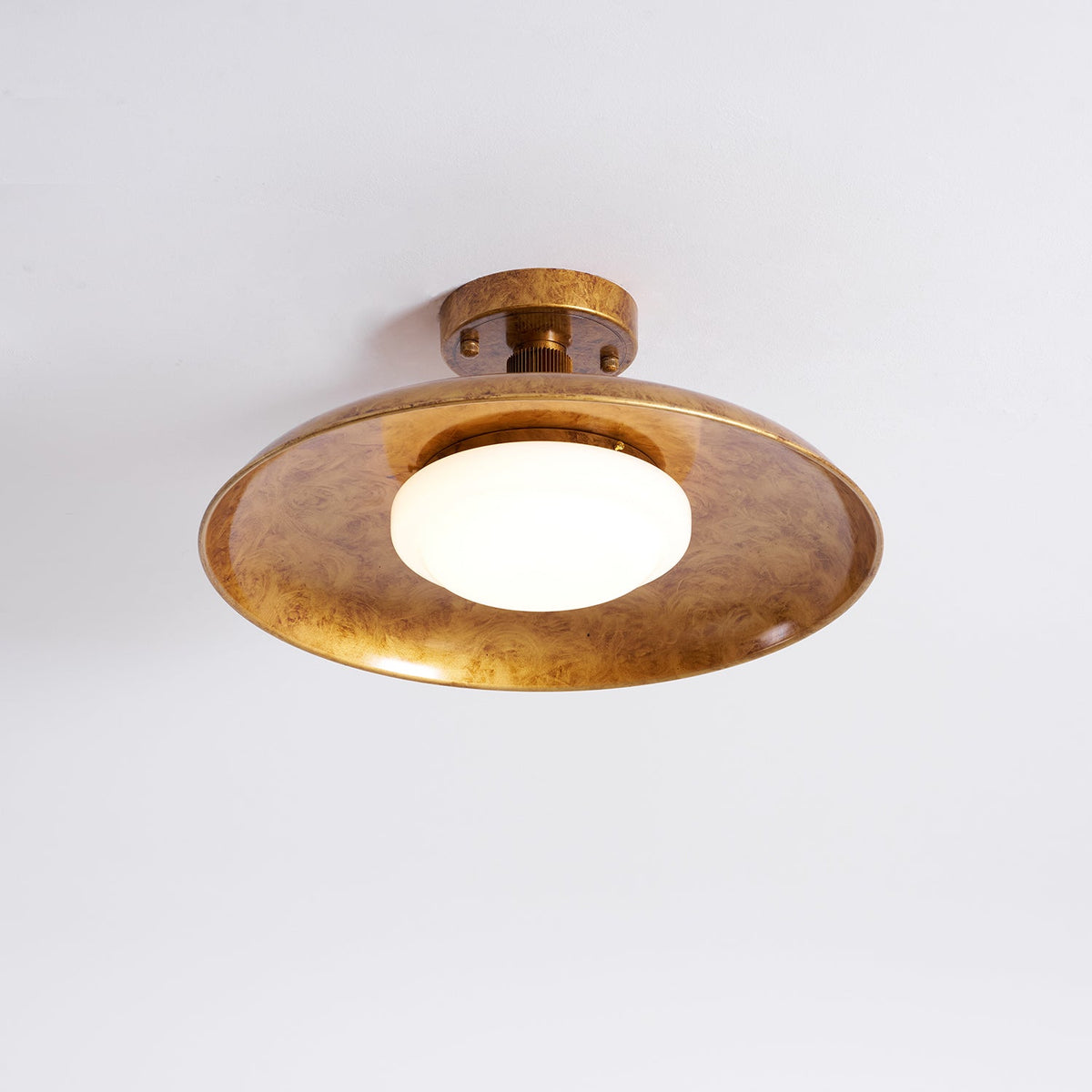 Pot-Lid Style Flat-Panel Ceiling Light