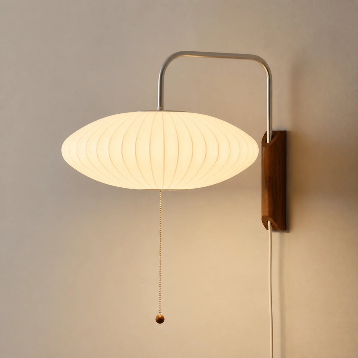 Owen Modern Ribbed Bubble Wall Sconce