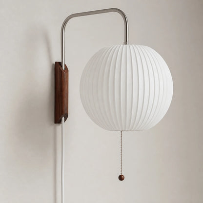 Owen Modern Ribbed Bubble Wall Sconce