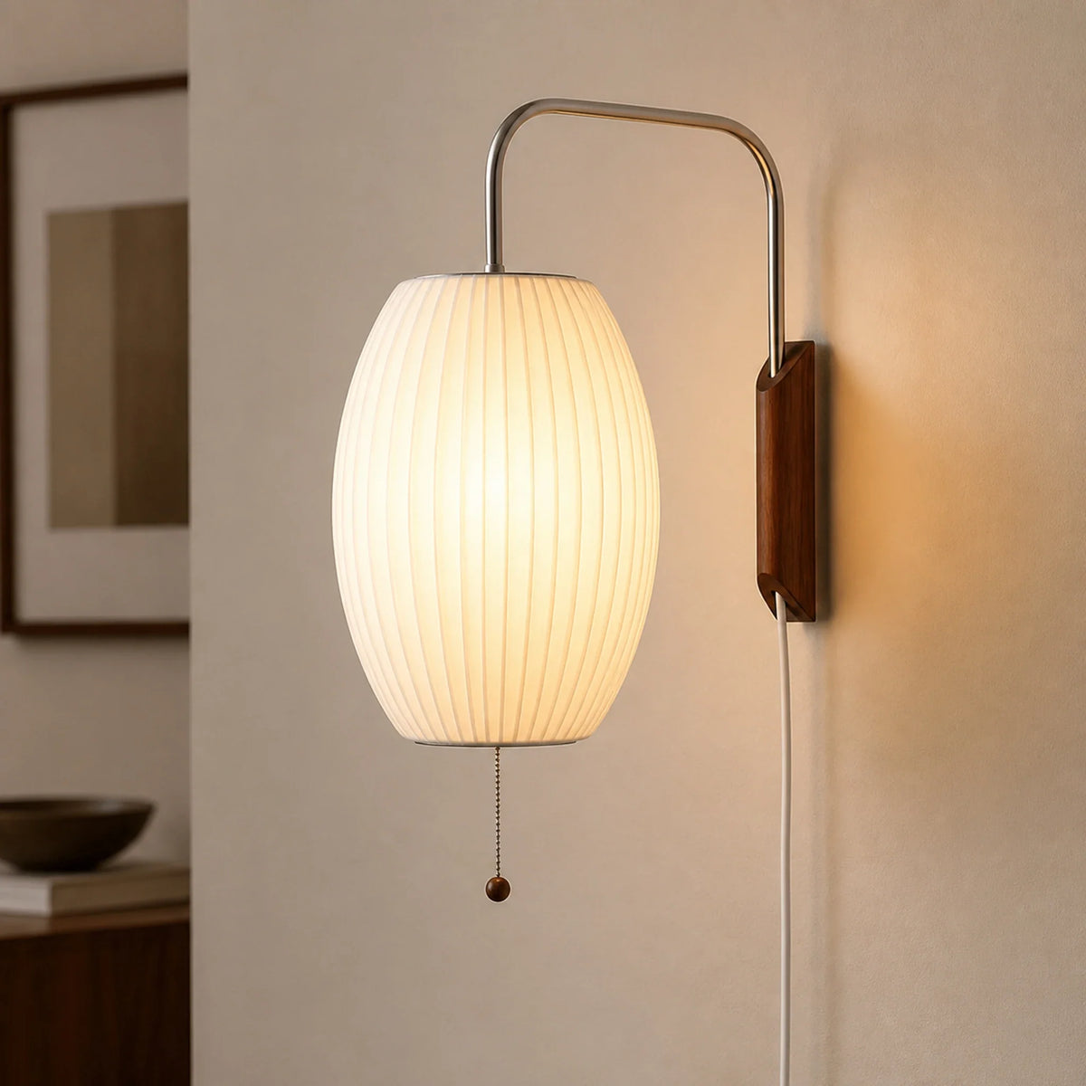 Owen Modern Ribbed Bubble Wall Sconce