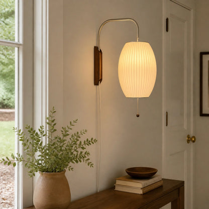 Owen Modern Ribbed Bubble Wall Sconce