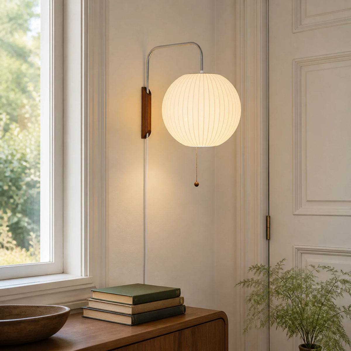 Owen Modern Ribbed Bubble Wall Sconce
