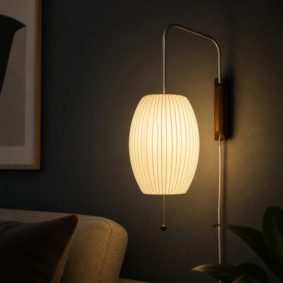 Owen Modern Ribbed Bubble Wall Sconce