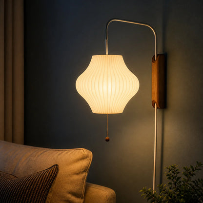 Owen Modern Ribbed Bubble Wall Sconce