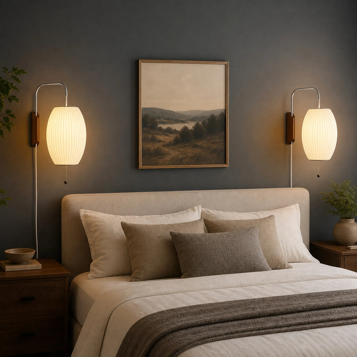 Owen Modern Ribbed Bubble Wall Sconce