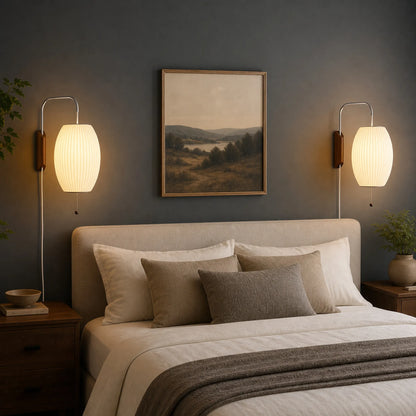 Owen Modern Ribbed Bubble Wall Sconce