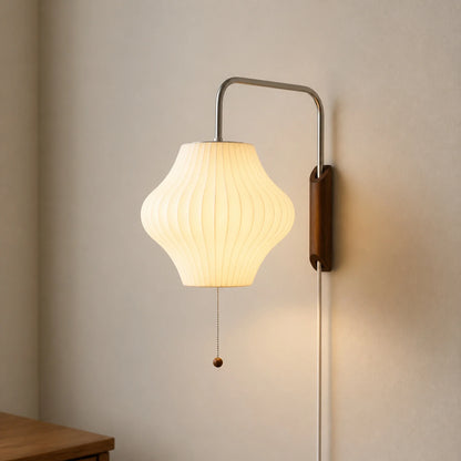 Owen Modern Ribbed Bubble Wall Sconce