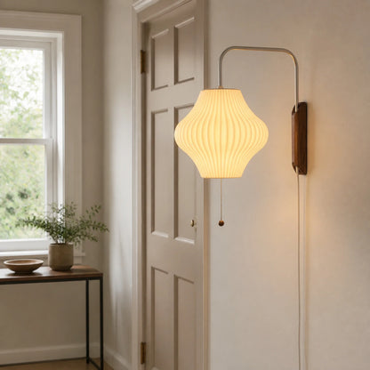 Owen Modern Ribbed Bubble Wall Sconce