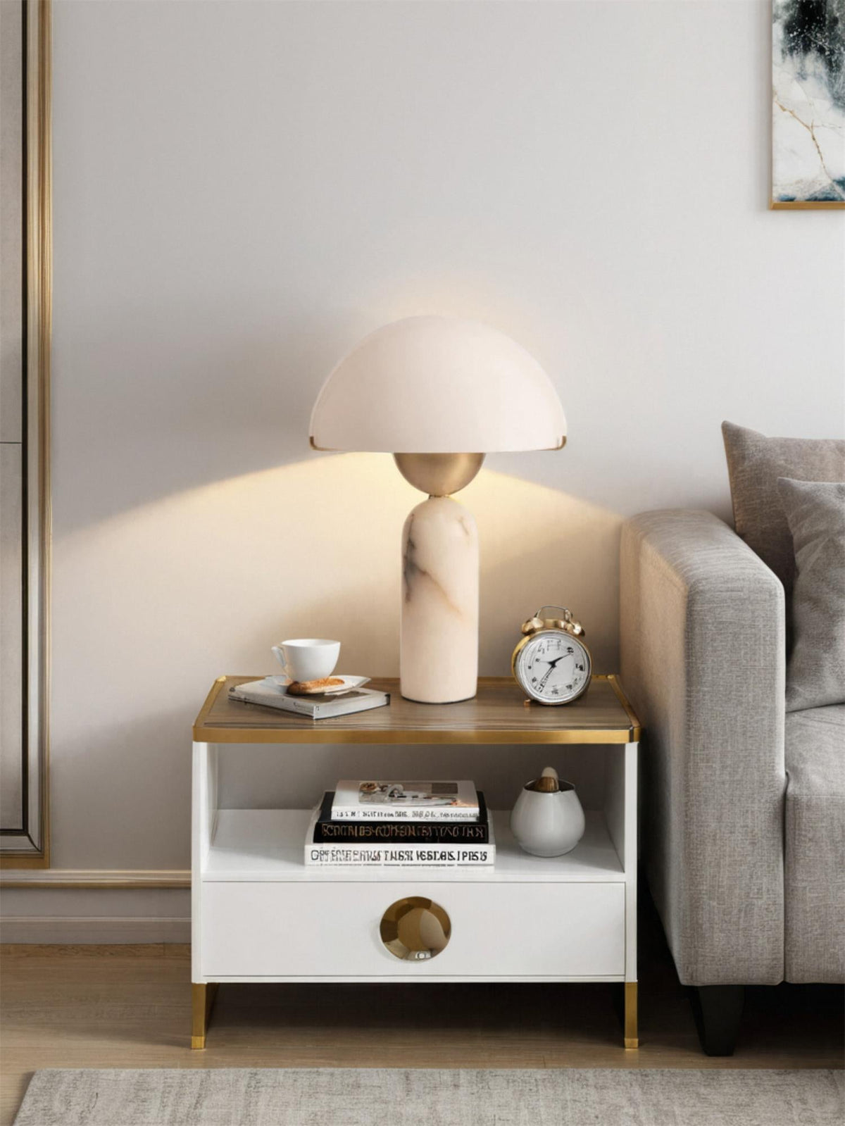 Peono Alabaster Table Lamp
