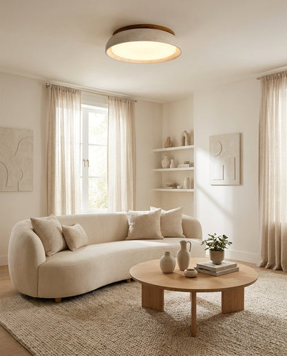 Piedra Travertine Ceiling Light