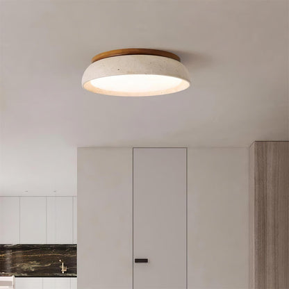 Ritta Ceiling Light Piedra Travertine