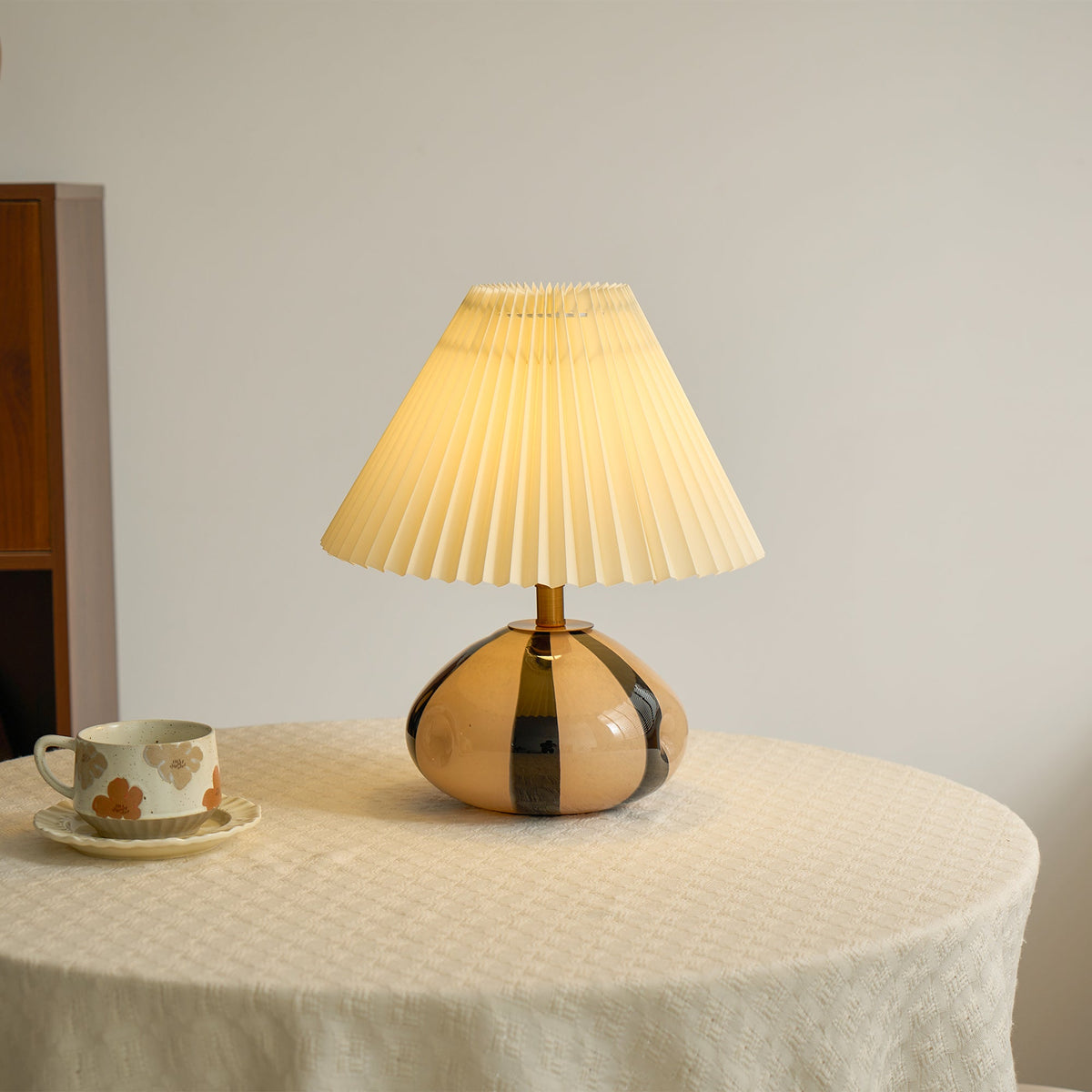 Pleated Cavolo Table Lamp