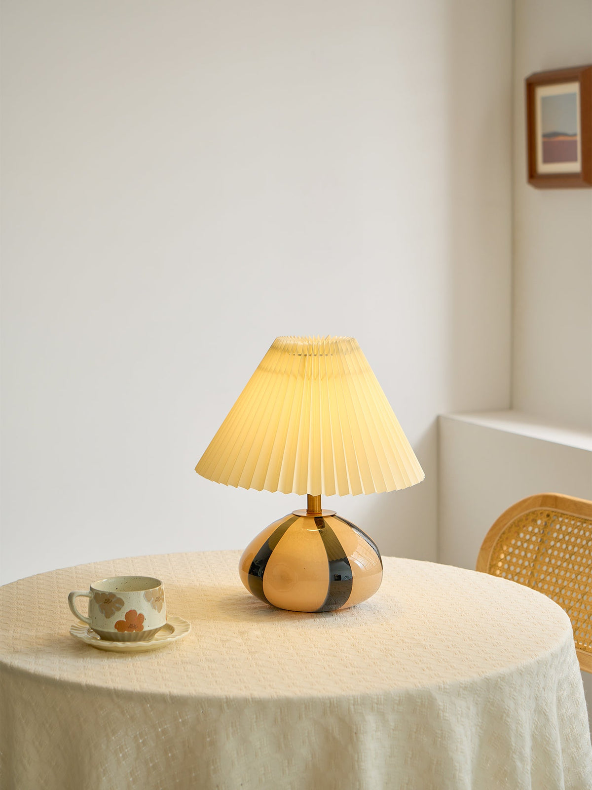 Pleated Cavolo Table Lamp