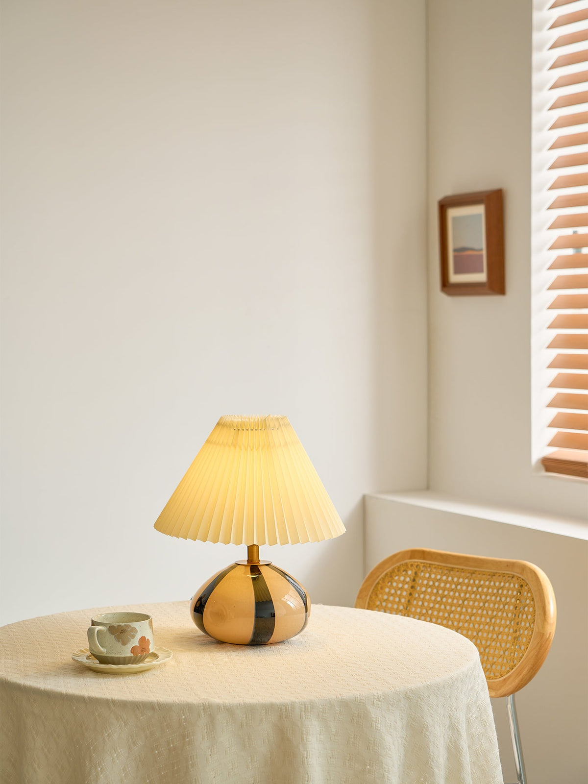 Pleated Cavolo Table Lamp
