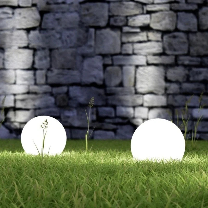 Solar garden ball light – 16 colors with remote control