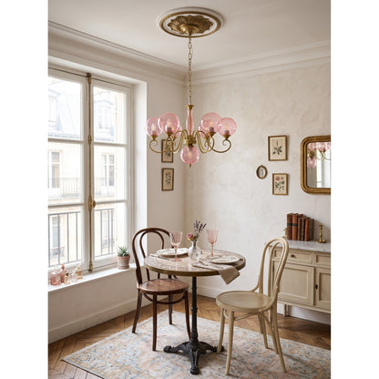 Evelyn Glass Chandelier