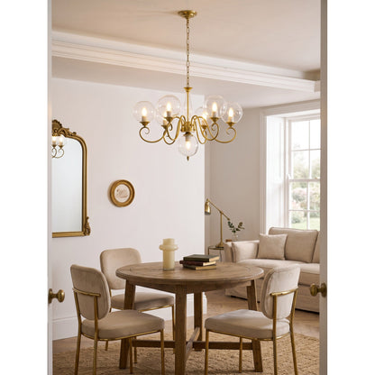 Evelyn Glass Chandelier