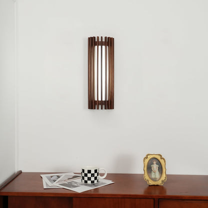 Muto Walnut Indoor Wall Lamp