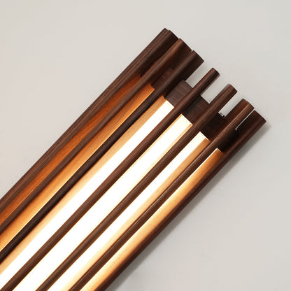 Muto Walnut Indoor Wall Lamp