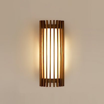 Muto Walnut Indoor Wall Lamp