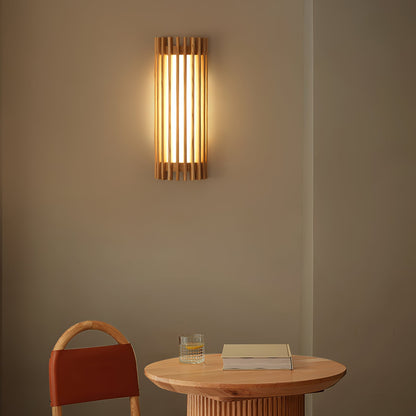 Muto Walnut Indoor Wall Lamp