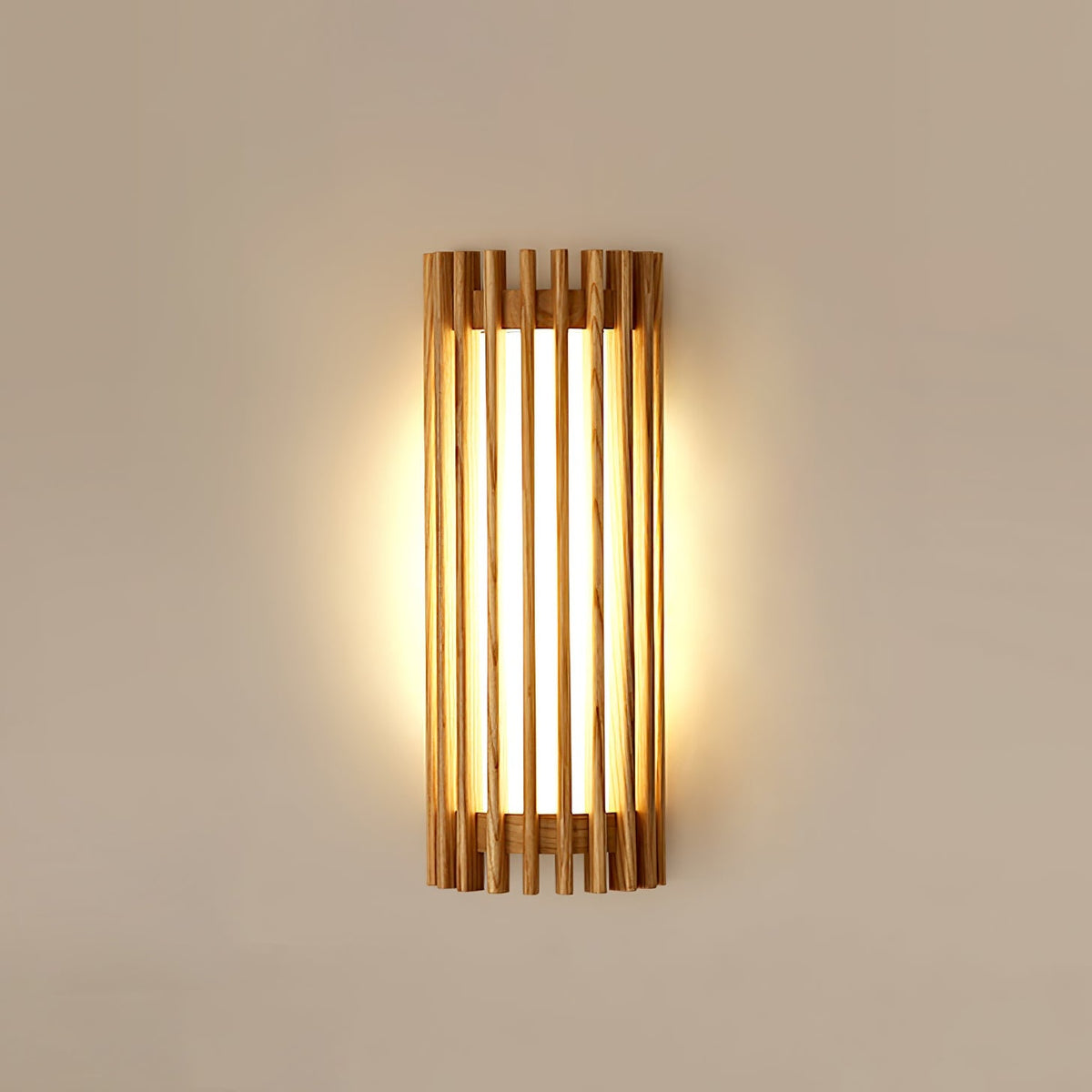 Muto Walnut Indoor Wall Lamp