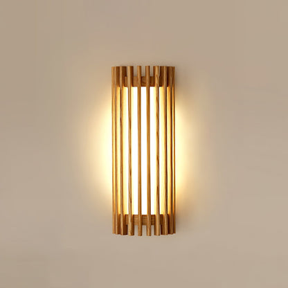 Muto Walnut Indoor Wall Lamp