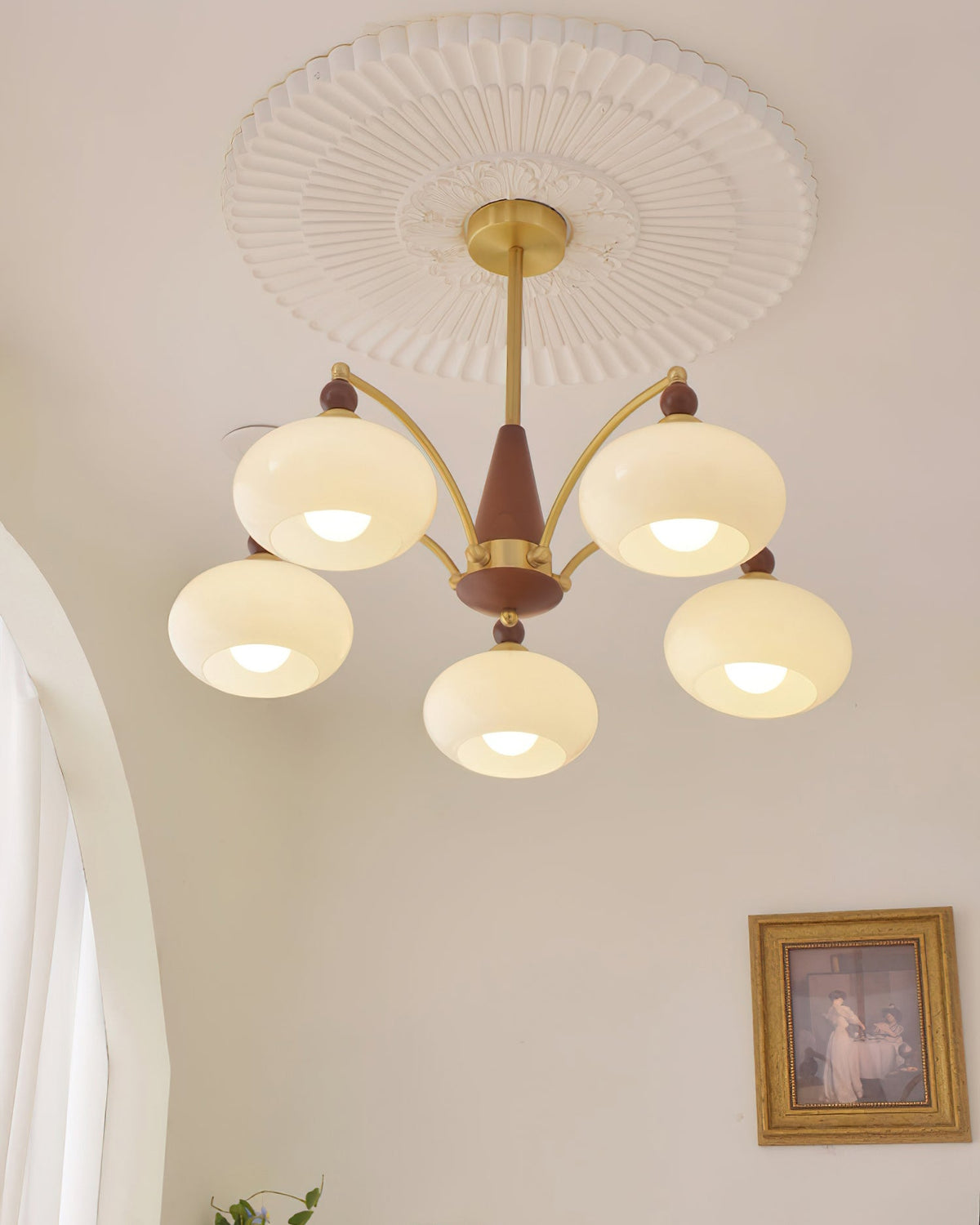 Retro Calliope Chandelier